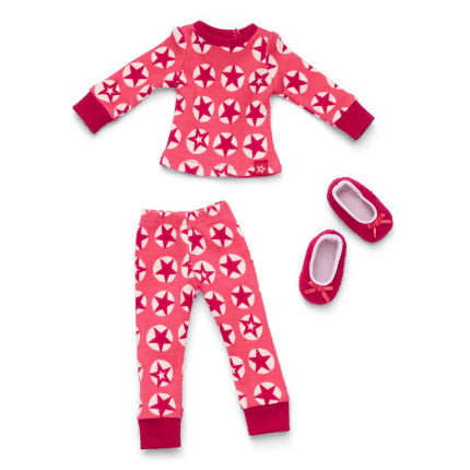 American Girl® x Hanna Andersson Berry Bright Stars Pajamas for 14.5-inch Dolls