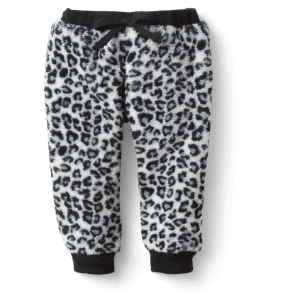 Snow Leopard Joggers for 18-inch Dolls