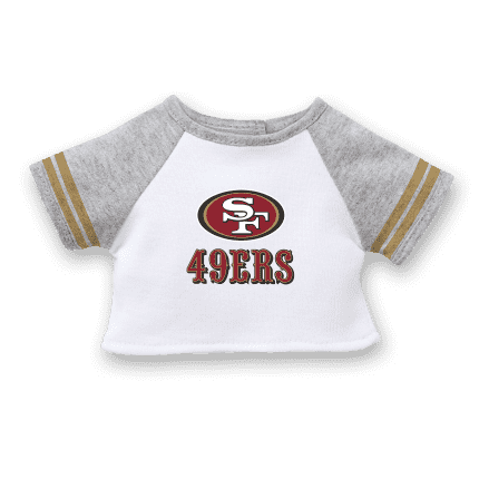 American Girl® x NFL San Francisco 49ers Fan Tee for 18-inch Dolls