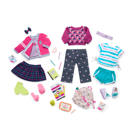 American girl doll clothes set sales