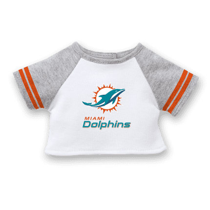 NFL Miami Dolphins Fan Tee for Dolls American Girl
