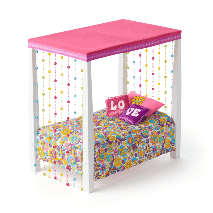 Julie’s™ Groovy Bed & Bedding for 18-inch Dolls (Historical Characters)