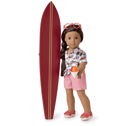 Nanea’s™ Swimsuit & Beach Accessories for 18-inch Dolls (Historical Characters)