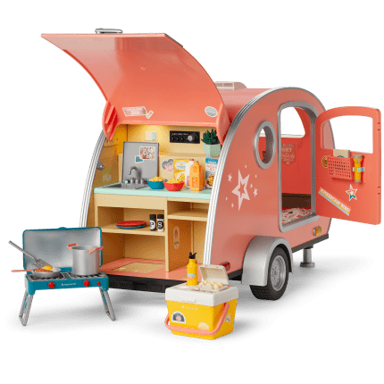 American girl doll camper and jeep clearance