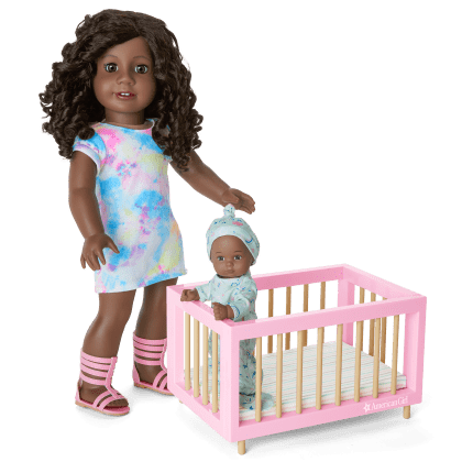 Little Bitty Baby Crib Sleeper Set for 7.75 inch Dolls