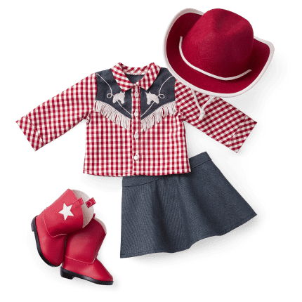 Maryellen's™ Cowgirl Costume for 18-inch Dolls