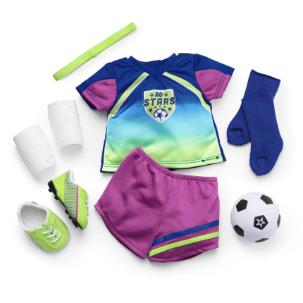 Game Day Soccer Uniform for 18-inch Dolls