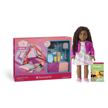 Truly Me™ 18-inch Doll #67 & S’more Fun Camping Set