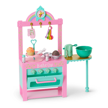 Birthday Cupcake Kitchen for WellieWishers Dolls American Girl