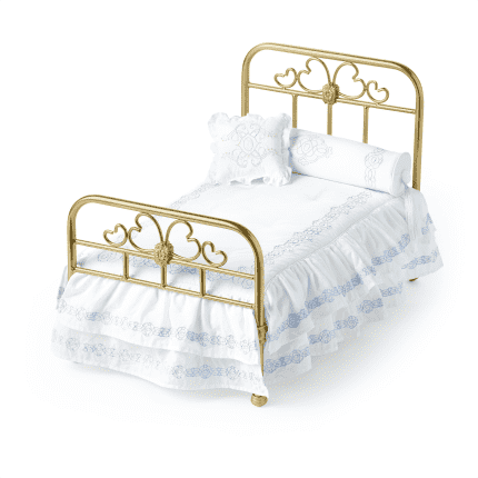 Rebecca’s™ Bed & Bedding for 18-inch Dolls (Historical Characters)