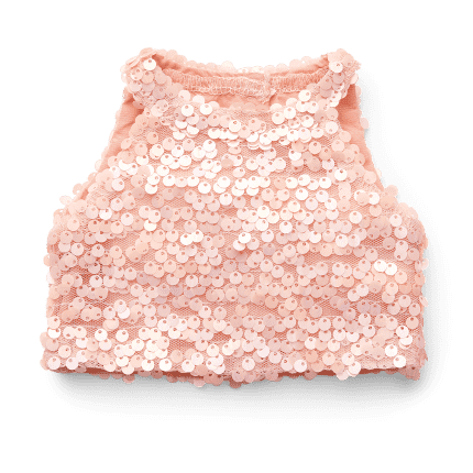 Something Navy Holiday Halter Top for Dolls American Girl
