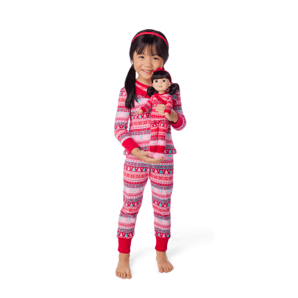 Berry Merry PJs for Little Girls WellieWishers Dolls American Girl