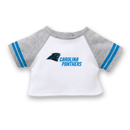 NFL Carolina Panthers Fan Tee for Dolls American Girl