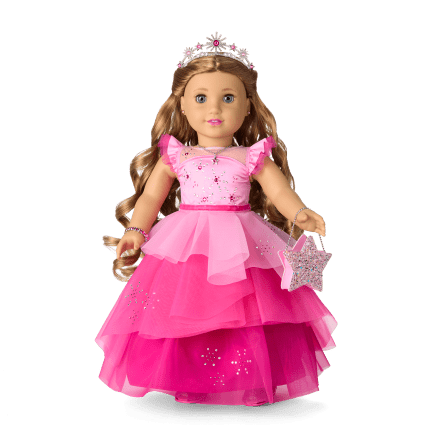 American Girl® 2024 Pink Stardust Holiday Collector Doll