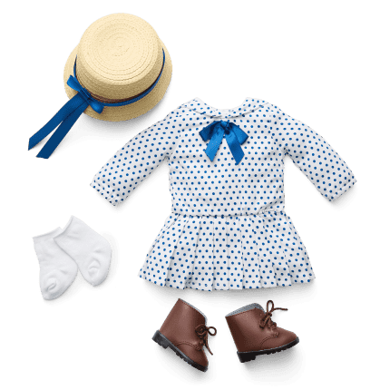 Claudie's™ Travel Outfit for 18-inch Dolls (Historical Characters)
