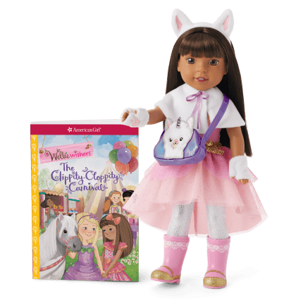 Ashlyn™ Doll, Book & Magical Llamacorn Accessories