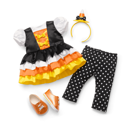 Trick-or-Treat Candy Costume for 18-inch Dolls