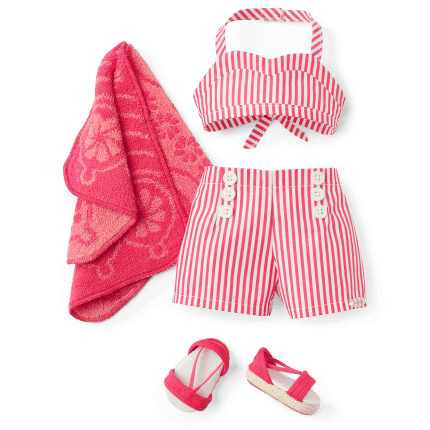 Nanea’s™ Two-Piece Swimsuit for 18-inch Dolls (Historical Characters)
