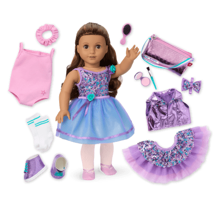 American girl doll ballet barre and outfit set shop