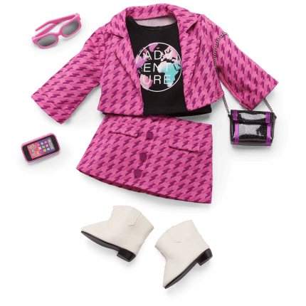 Fun in the City Travel Outfit for 18-inch Dolls