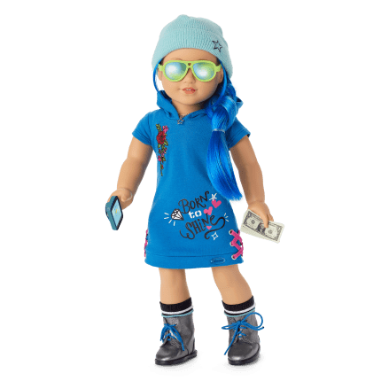 Truly Me Doll 90 in Skater Dress Chic Stylish Accessories
