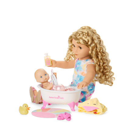 Little Bitty Baby Bubble Bath Set for 7.75 inch Dolls