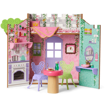 American girl wellie wishers house top
