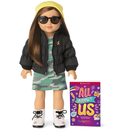Truly Me™ 18-inch Doll #107 + Show Your Strong Side Accessories
