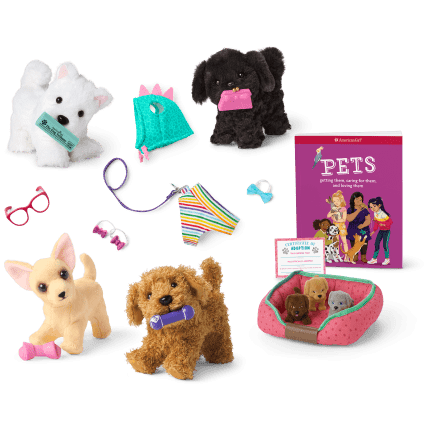 American girl doll puppies discount