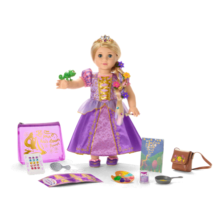 Princess rapunzel doll clearance
