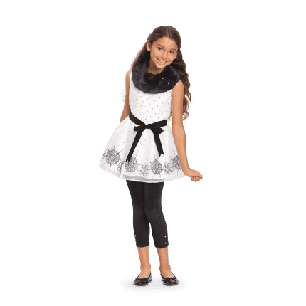 Let It Snow Tunic for Girls