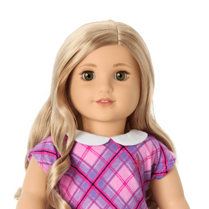 Truly Me 18 inch Doll 125 with long curly blonde hair
