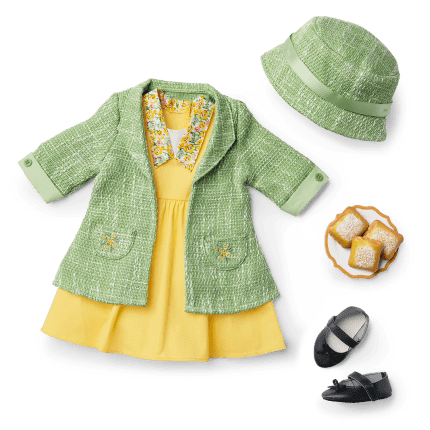 American Girl® Disney Princess Tiana Work Dress & Accessories for 18-inch Dolls