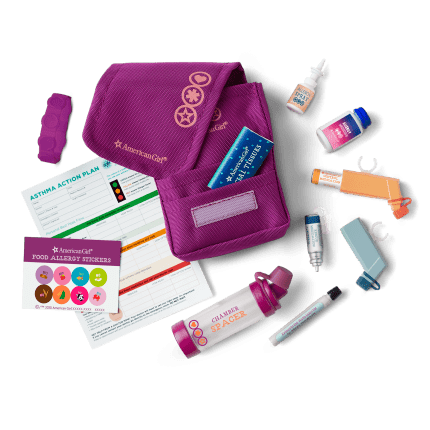 Asthma & Allergy Set for Dolls
