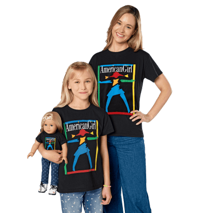 American Girl Today™ Tees for Adults, Girls & 18-inch Dolls (Historical Characters)