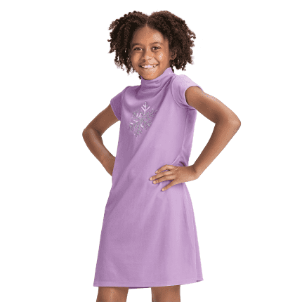Snow dress for girl outlet