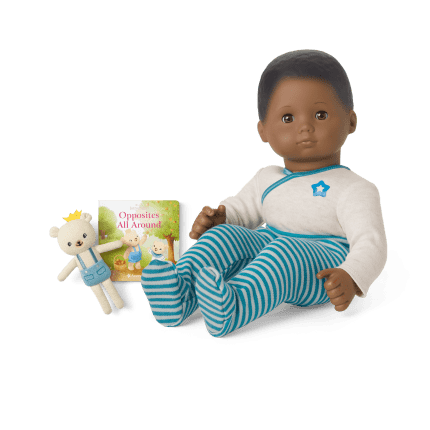 Bitty Baby Doll 1 in Soft Blue Bear Friend Board Book