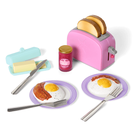 Breakfast for Two Set for 18 inch Dolls