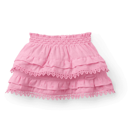 American Girl® x LoveShackFancy Rosy Ruffles Billie Skirt for 18-inch Dolls