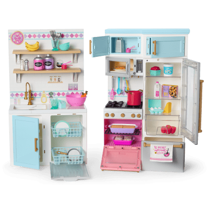 Gourmet Kitchen for 18-inch Dolls | American Girl Gourmet Kitchen for 18-inch Dolls | American Girl