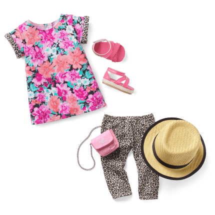 Show Your Sweet Side Outfit & Accessories for 18-inch Dolls