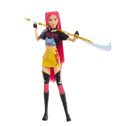 Kpop Demon Hunters Huntr/X Mira, Modepop Met Outfit Die Aan En Uit Kan En Accessoires Geïnspireerd Op De Film - Imagen 1 de 6