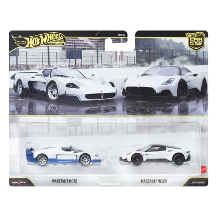 Hot Wheels Premium Car Culture, Maserati, 1:64 Ölçekli Metal Araçlardan Oluşan 2'Li Paket - Bild 1 von 