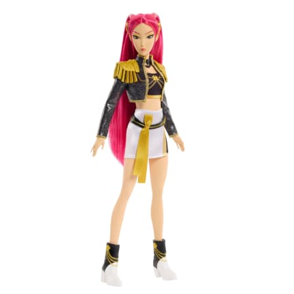 Kpop Demon Hunters Huntr/X Mira „Golden“ Singende Puppe in Abnehmbarem Outfit Mit 5 Beweglichen Gelenken - Image 1 of 6