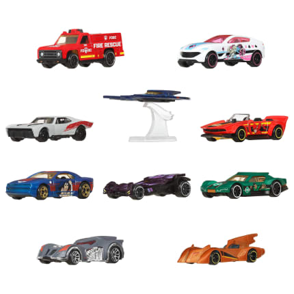 Hot Wheels Batman Temalı, 1:64 Ölçekli 10 Adet Araç (Stiller Çeşitlilik Gösterebilir) - Image 1 of 