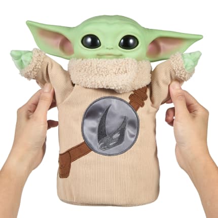 Star Wars The Mandalorian & Grogu Ταινία Grogu Με Μανταλοριανό Σήμα Rondel Και Κεφάλι Από Βινύλιο - Image 1 of 