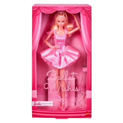 Kούκλα Barbie Συλλεκτική Κούκλα Μπαλαρίνα Με Σατέν Ροζ Τουτού - Image 1 of 