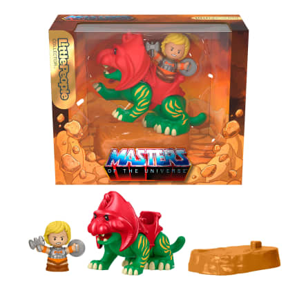 Little People Collector Masters Of The Universe: He-Man Und Battle Cat Sonderedition, 2 Figuren - Bild 1 von 