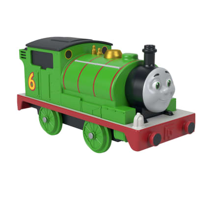 Thomas & Friends By Fisher-Price, Toy Percy Train Engine With Sound Effects, Battery-Powered - Image 1 of 6