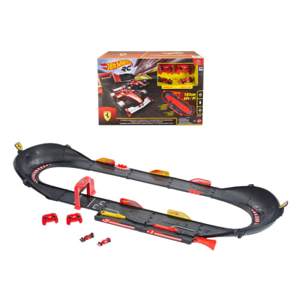 Hot Wheels RC Ferrari Legends Race Baanset Met 2 Op Afstand Bedienbare Auto's (Schaal 1:64) - Image 1 of 